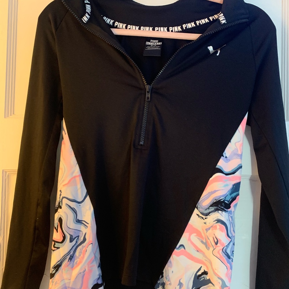 PINK half zip